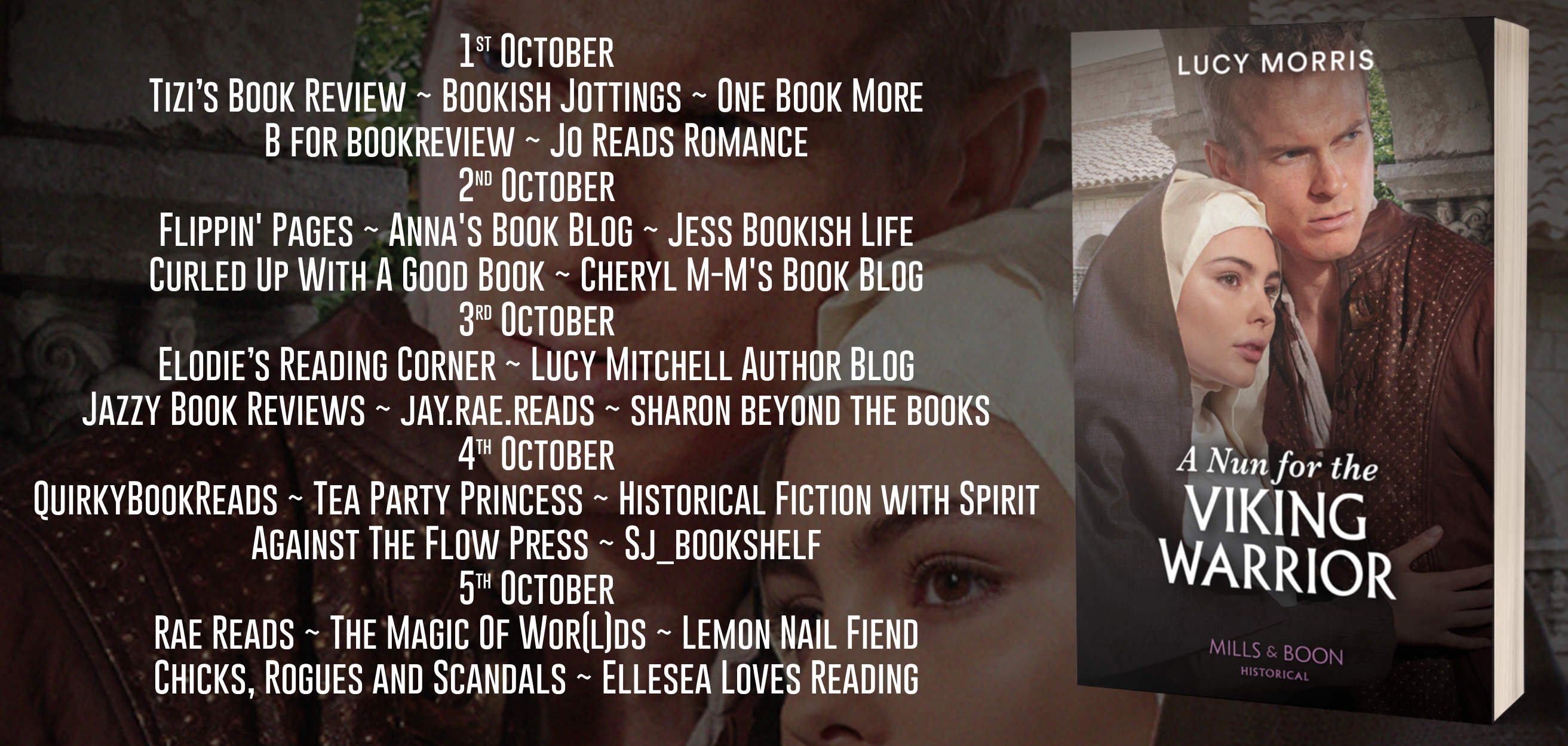 A Nun For The Viking Full Tour Banner