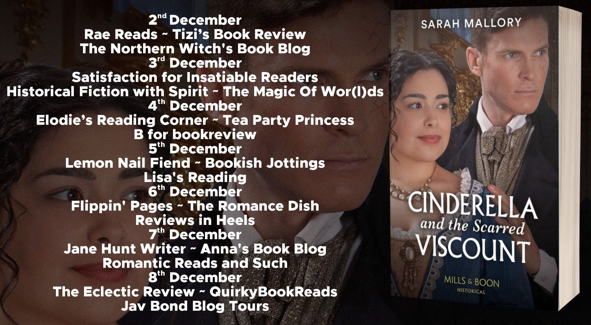 Cinderella and the Scarred Viscount Full Tour Banner