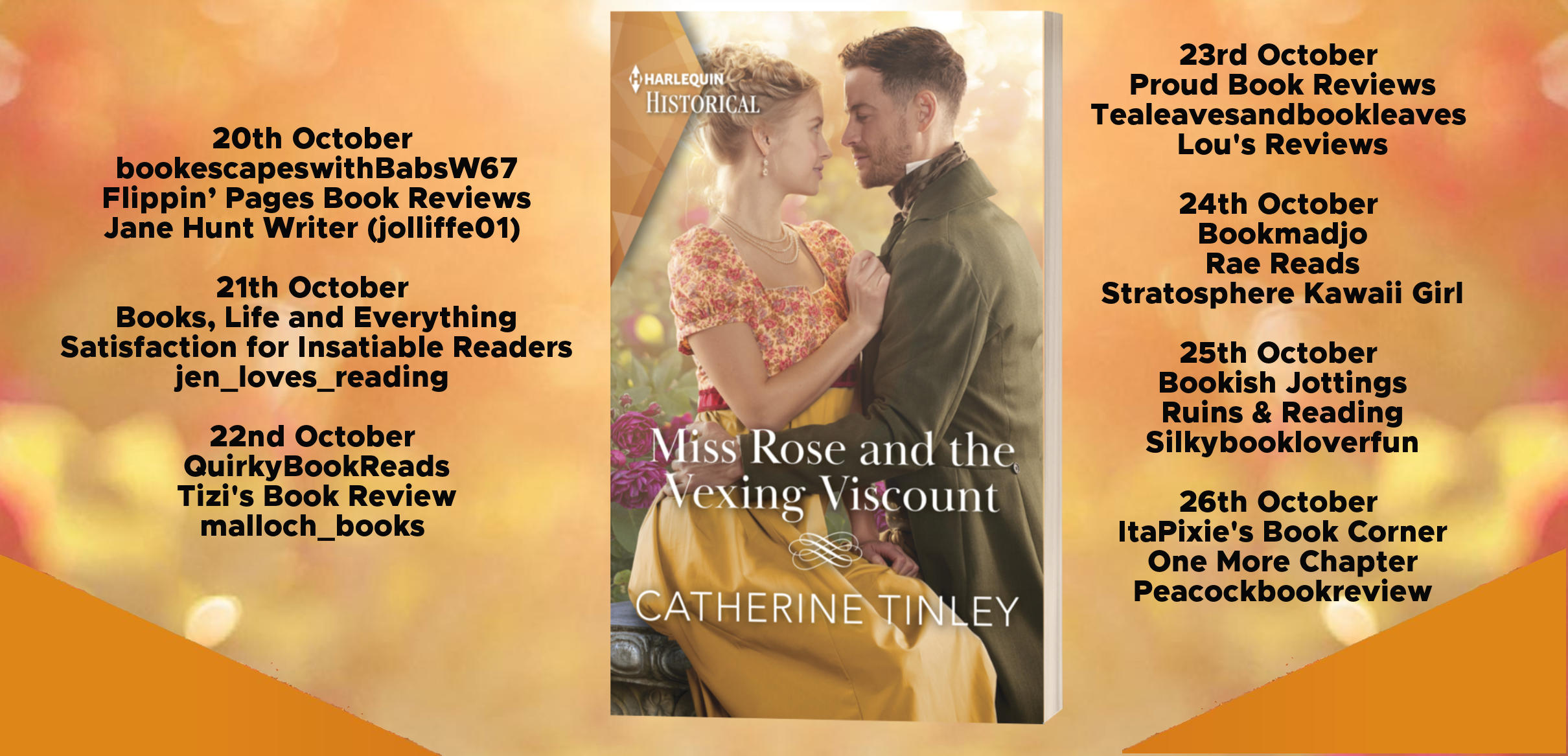Miss Rose and the Vexing Viscount Full Tour Banner